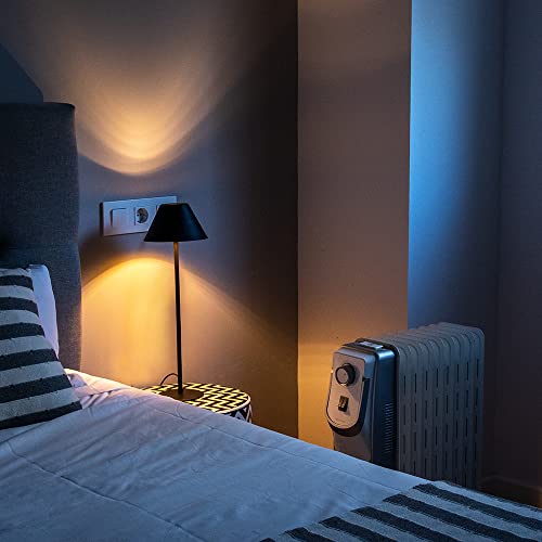 Cecotec Radiateur Bain d'Huile ReadyWarm 9000 Space 360º. 9 éléments, 2000 W, Thermostat ajustable avec trois niveaux de puissance, 22 m², Ramasse-câbles, Systèmes de sécurité. – Image 5