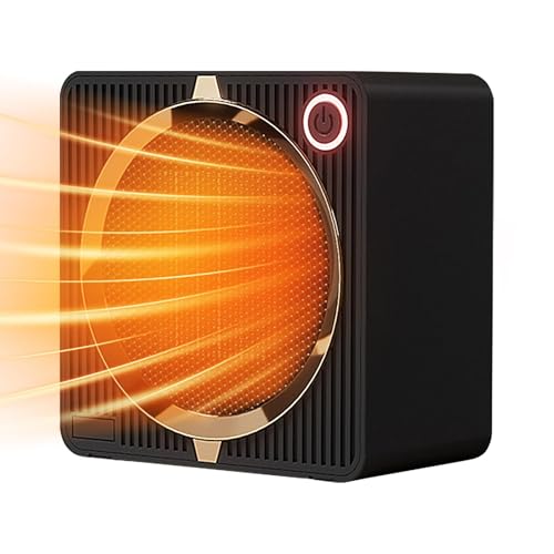 Chauffages Portables D'intérieur, Petits Radiateurs Portables – Chauffage De Table Vertical Portable Silencieux | Petit Radiateur, Radiateur Électrique Sûr Pour Tente, Intérieur, Voyage D'hiver