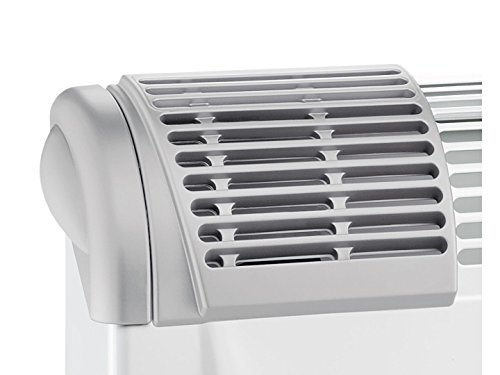 De Longhi HS20F Radiateur Convecteur 2000 W Mobile Soufflerie Blanc – Image 3