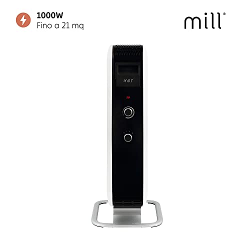 Mill Radiateur à huile bain radiateur de chauffage 1000 W AB-H1000DN Noir – Image 4