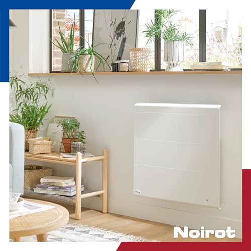 Noirot - Radiateur Électrique Radiasoft Horizontal - Double Corps de Chauffe, Inertie Céramique + Façade Chauffante - Chauffage 100% Connecté - Certifié Origine France Garantie, NF – Image 3
