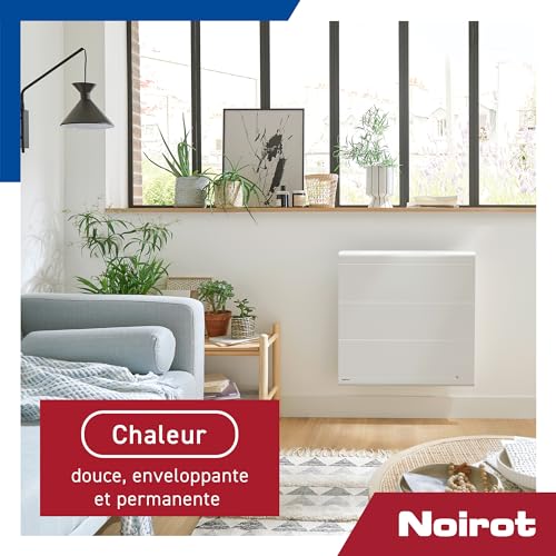 Noirot - Radiateur Électrique Radiasoft Horizontal - Double Corps de Chauffe, Inertie Céramique + Façade Chauffante - Chauffage 100% Connecté - Certifié Origine France Garantie, NF – Image 4