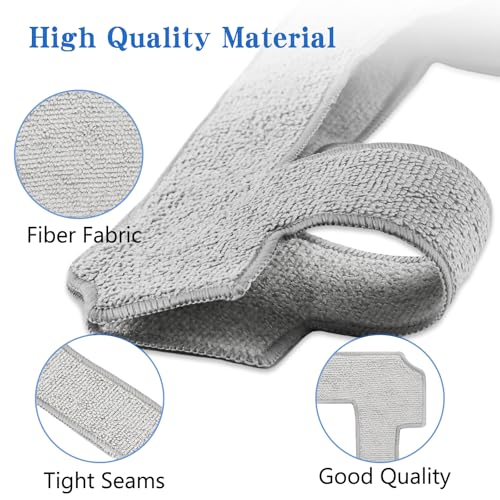 8 Pièces pour Ecovacs Winbot W1 Pro/W1/W2 Omni/W2 Serpillère Rechange Kit, Microfibre Lingette Robot Lave Vitre pour Ecovacs Winbot, pour Nettoyage Vitre – Image 5