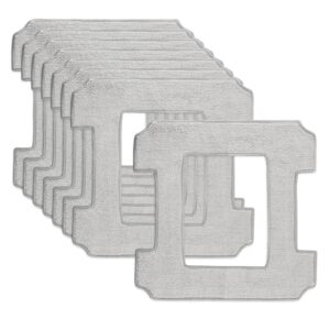 8 Pièces pour Ecovacs Winbot W1 Pro/W1/W2 Omni/W2 Serpillère Rechange Kit, Microfibre Lingette Robot Lave Vitre pour Ecovacs Winbot, pour Nettoyage Vitre