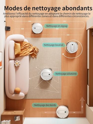 Airzeen J10 Robot Aspirateur Laveur – Image 5