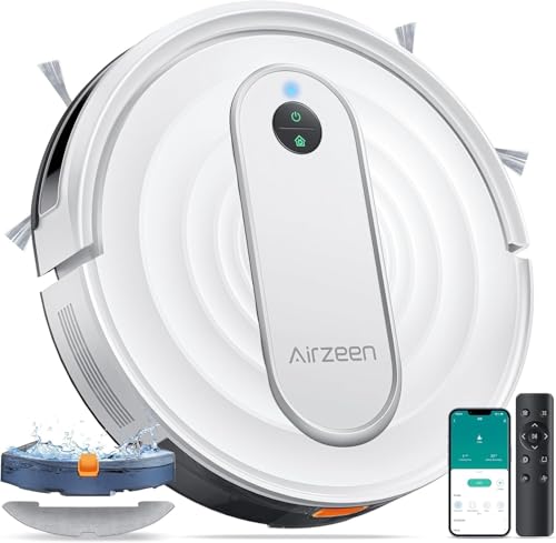 Airzeen J10 Robot Aspirateur Laveur