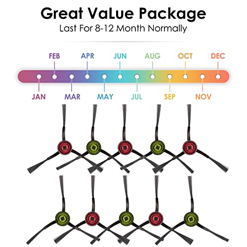 CHAIN PEAK Lot de 8 sacs d'aspirateur pour Ecovacs DEEBOT OZMO T8 AIVI T8 Max, AIVI & T8 Series, DX93 DDX96, sacs filtrants pour aspirateur robot – Image 3