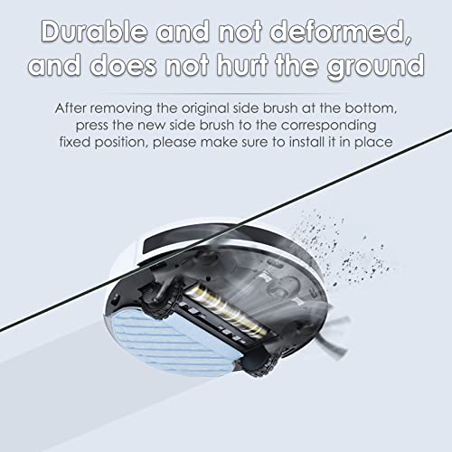 CHAIN PEAK Lot de 8 sacs d'aspirateur pour Ecovacs DEEBOT OZMO T8 AIVI T8 Max, AIVI & T8 Series, DX93 DDX96, sacs filtrants pour aspirateur robot – Image 5