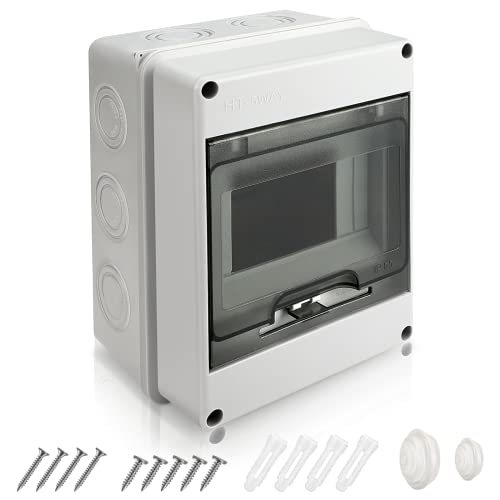 Coffret Electrique Etanche Exterieur, IP65 Ableaux à Disjoncteurs éLectriques Boitier, Etanche Electrique Exterieur – Image 2