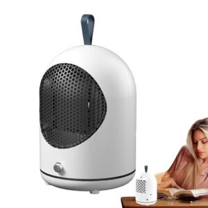 Dubbulon Chauffage électrique, petit radiateur | Chauffage intelligent pour petite pièce 500 W | Chauffage d'espace intérieur, chauffage électrique de cheminée, chauffage d'espace intérieur silencieux
