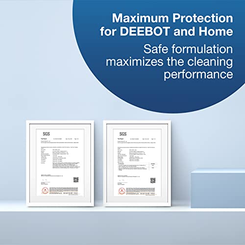 ECOVACS 1L solution de nettoyage pour aspirateurs robots Ecovacs DEEBOT N30/N20/X1/X2/X5/T10/T20/T30 series avec station OMNI All-in-One accessoire d'origine – Image 5