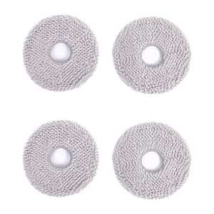 ECOVACS DEEBOT X2 OMNI/T20 OMNI/T20e OMNI/X1 OMNI/X1 TURBO/X1e OMNI/T10 TURBO tampons de Nettoyage améliorés, 4 pièces, D-WP04-0012