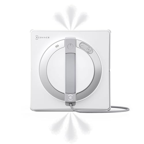 ECOVACS W2 Robot Laveur de Vitre, Nettoyeurs de Vitres avec Système de Protection