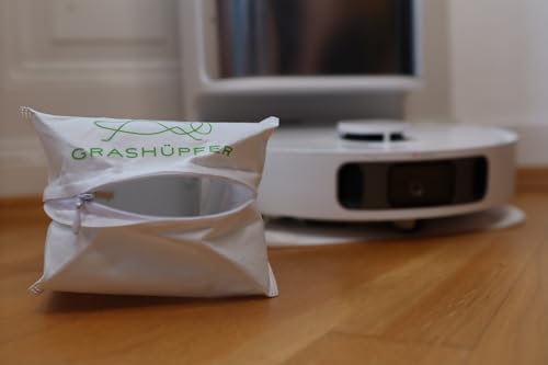 GRASHÜPFER® Pack de 3 sacs à poussière réutilisables avec fermeture éclair S8+, S8 Pro Ultra, S7 Pro Ultra, S7 MaxV Pro Ultra, S7 Max Ultra, Q7 Max+, Q8 Max+, S8 Max – Image 3