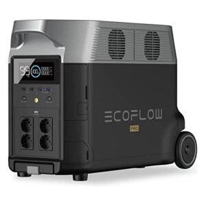 Générateur d'énergie portable Ef Ecoflow Delta Pro Batterie pour la maison extensible 3,6 kWh - 25 kWh, grande sortie CA 3600 W