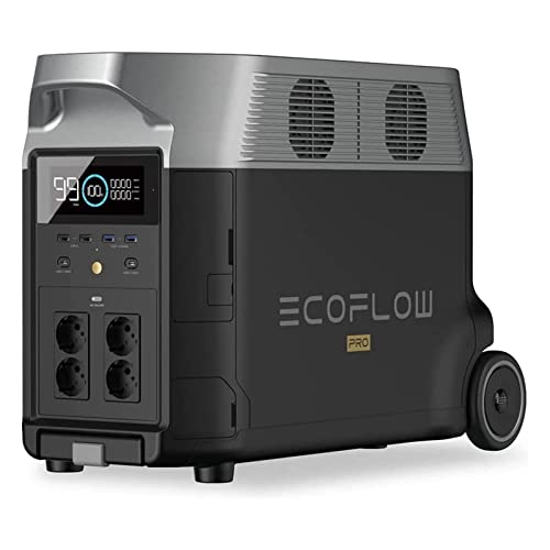Générateur d'énergie portable Ef Ecoflow Delta Pro Batterie pour la maison extensible 3,6 kWh - 25 kWh, grande sortie CA 3600 W