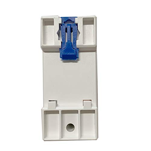 JVJ Compteur de courant alternatif 230 V 5-80 A - Compteur d'énergie - Rétroéclairage numérique réinitialisable - Wattmètre monophasé - Montage sur rail électrique 50 Hz LCD DIN – Image 3