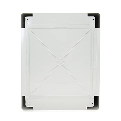 KOOP Elektro Armoire de commande industrielle IP65 - Plaque de montage galvanisée - Verrouillage de porte avec joint périphérique - Boîtier mural - Boîtier vide en plastique ABS - Armoire vide - 420 x – Image 5