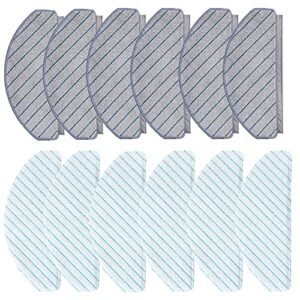 KiimSin Accessoires pour Ecovacs Deebot aspirateur Robot de Rechange,Brosse Principale,Rouleau de Chiffons,Sacs à poussière,brosses latérales,filtres