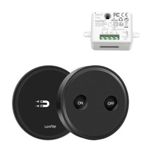 LoraTap Kit Interrupteur Sans Fil Récepteur Télécommande