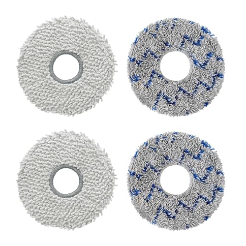 MsDaos Rechange Serpillières Compatibles avec Aspirateur Robot ECOVACS DEEBOT T30 Pro / T30S Combo / T30S / T20 Omni / T10 Omni / X1 Omni / X1 Turbo / X2 Omni/Yeedi M12 Pro+