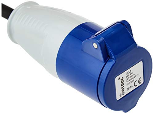 Perel ECEEC 40 cm Adaptor Cable Schuko Plug to CEE Socket – Image 5