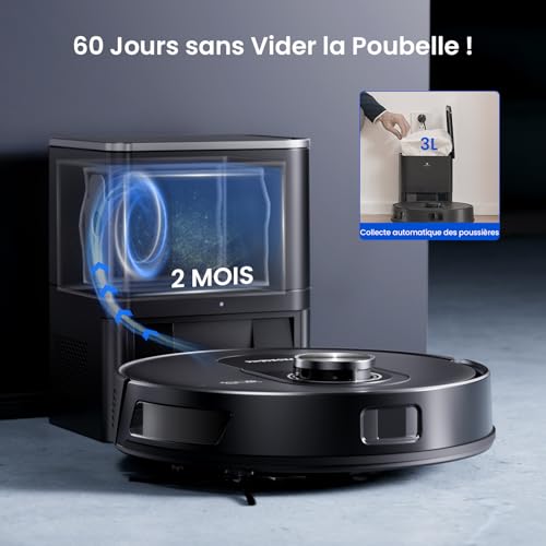 Proscenic Q8 Max Robot Aspirateur Laveur 18000Pa – Image 5