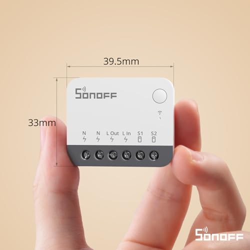 SONOFF Zigbee interrupteur Intelligent ZBMINIR2, Fonctionne Avec Alexa, Google Home, NéCessite Une Passerelle Zigbee, NéCessite Un Fil Neutre – Image 4