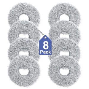 Spofan Kit d'accessoires pour Dreame X40 Ultra Complete / X40 Master / L40 Ultra Robot Aspirateur, 1 Brosse Principale, 2 Filtres, 4 Brosses Latérales, 4 Serpillières, 6 Sacs à Poussière