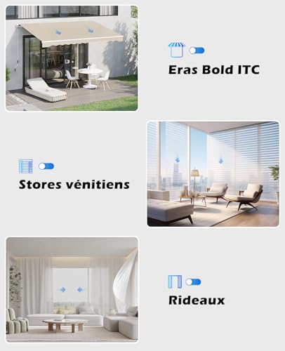 Tallifun Interrupteur Volet Roulant Connecté Équipé un Écran LCD avec Fonction Pourcentage, Interrupteur Mural Commande Vocale Programmation pour Rideaux Compatible Alexa, Google Home – Image 4