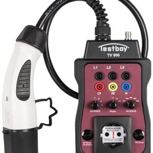 Testboy TV 910 Adaptateur de Test pour Stations de Recharge