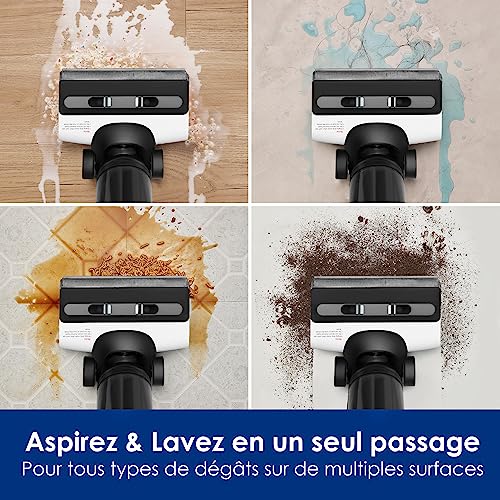 Tineco Floor One Stretch S6, Switch s6 Stretch, Switch S6, Aspirateur Laveur de Sols Eau et Poussière, Aspirateur Balai sans Fil – Image 3
