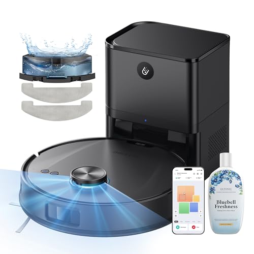 Ultenic T20 Pro Aspirateur Robot, Robot Aspirateur Laveur
