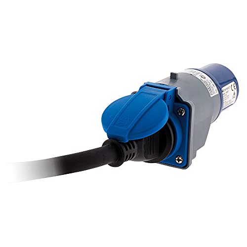 Zenitech Adaptateur compact sans câble Femelle 16A 2P+T en Mâle CEE17 pour CAMPING, NAUTISME… – Image 3