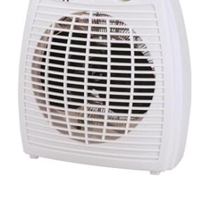 aro Radiateur soufflant HF2001N – 1000 W/2000 W – 2 réglages de puissance – 3 réglages de ventilateur – Thermostat réglable – Protection contre la surchauffe