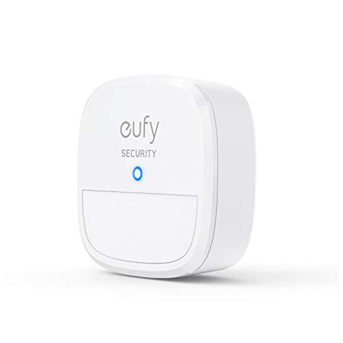 eufy Security, Détecteur de Mouvement, détecteur de Mouvement système d'alarme Domicile eufy Security, Couverture à 100 °, portée de 30 pi, autonomie de 2 Ans, sensibilité réglable (HomeBase requis)