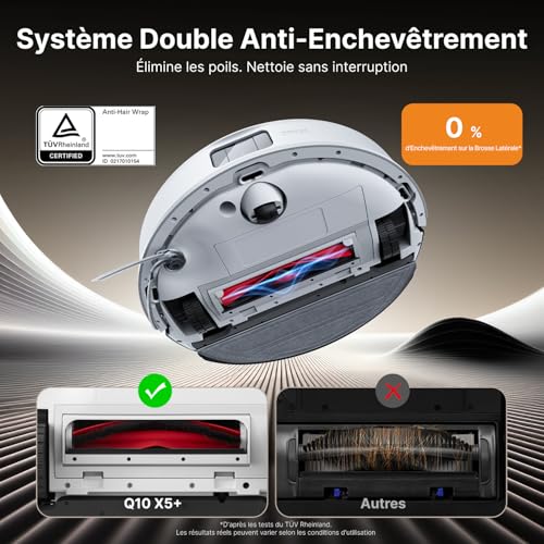 roborock Q10 X5+ Aspirateur Robot avec Station – Image 5