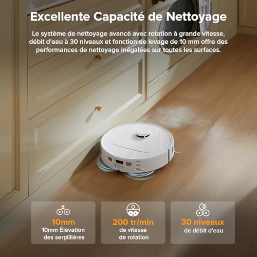 roborock QV 35A Série Aspirateur Robot Laveur avec Station – Image 5