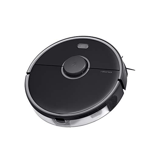 roborock S5 Max Aspirateur Robot avec Fonction Nettoyage, aspirateur Robot Intelligent avec 2000 Pa d'aspiration et Connexion Wi-FI pour Poils d'animaux (