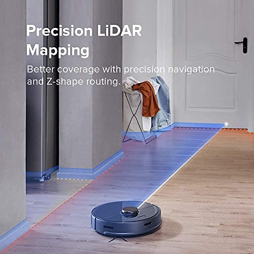roborock S5 Max Roboter-Staubsauger VSLAM Lasersensor-Sweep-Mop 2-in-1 Saug- und Wischroboter Mit Umfassender Reinigungsplan Saugleistung 2000Pa 150min Akkulaufzeit,App-/Sprachsteuerung – Image 5
