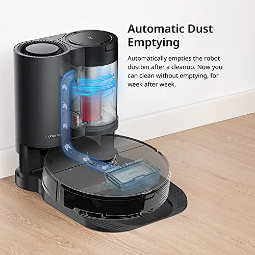 roborock S7 Station Pile de Collecte de poussière de Quai à Vide Automatique Noir, pour Les Aspirateurs Robots S7/S7 Maxv – Image 4