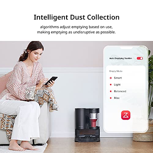 roborock S7 Station Pile de Collecte de poussière de Quai à Vide Automatique Noir, pour Les Aspirateurs Robots S7/S7 Maxv – Image 5