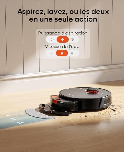uninell Aspirateur Robot Laveur avec 5000Pa – Image 5
